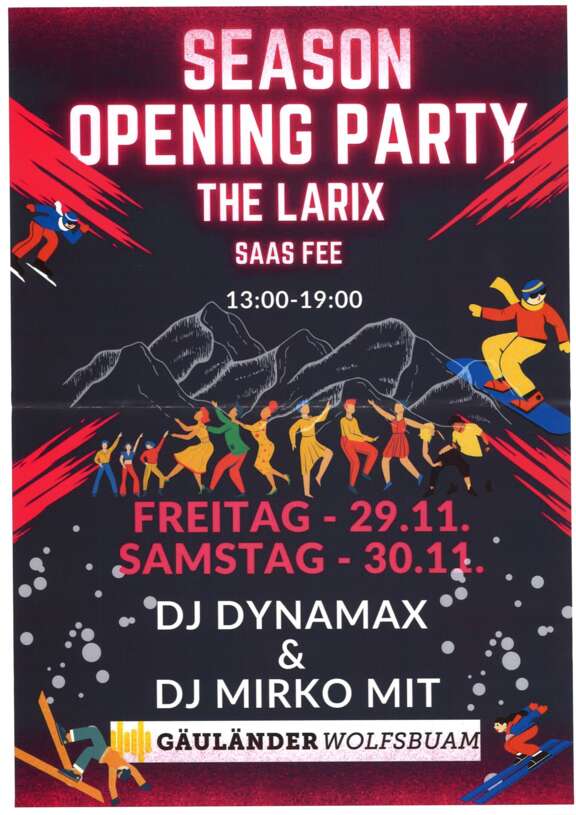 SEASON OPENING PARTY